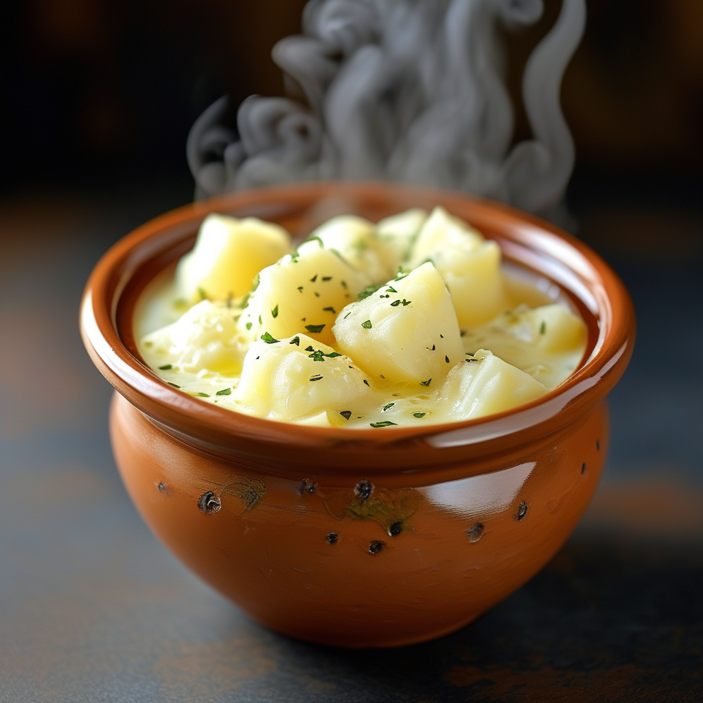 Crock Pot Potato Cheese Soup with Frozen County Style Hashbrown Potatoes 3 Cooking in the Crock Pot