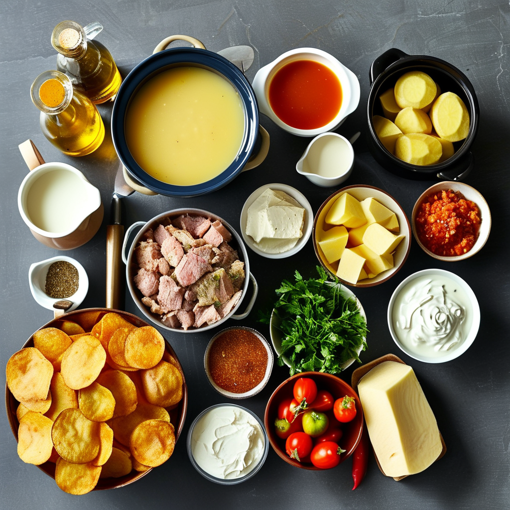 Crock Pot Potato Soup with Hash Browns 2 Ingredients for Crock Pot Potato Soup