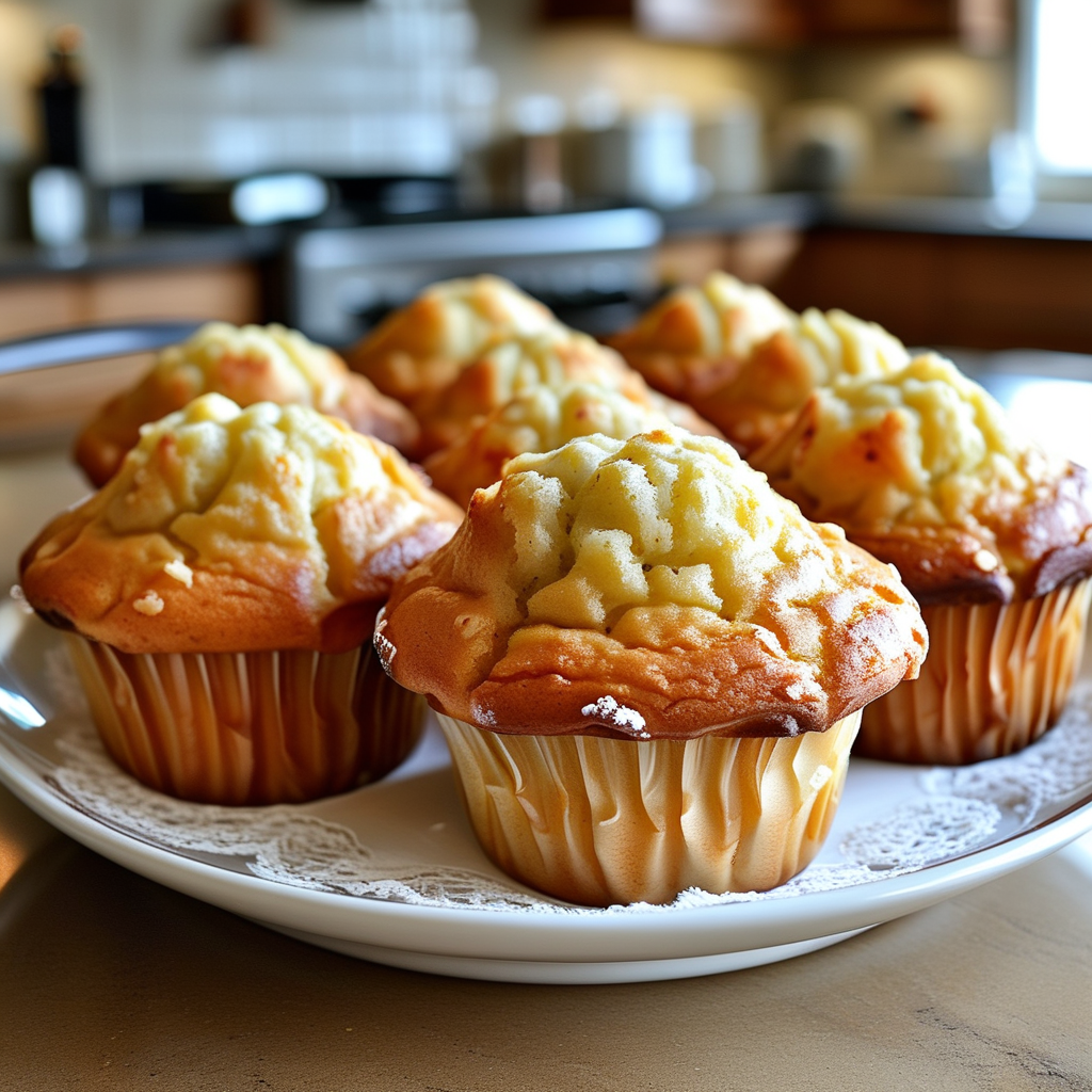 Muffin Recipe Using Sour Cream 4 Baked muffins