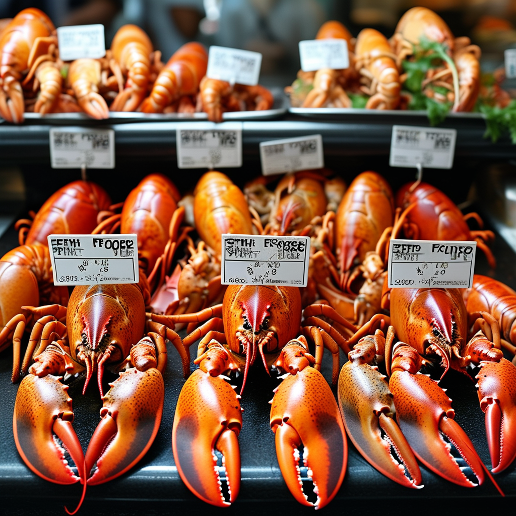 Poor Man's Lobster 4 Comparison of lobster price vs Poor Man's Lobster cost