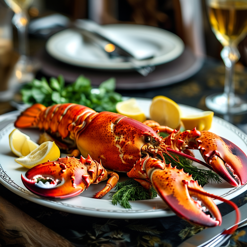Poor Man's Lobster 5 Plated serving of Poor Man's Lobster