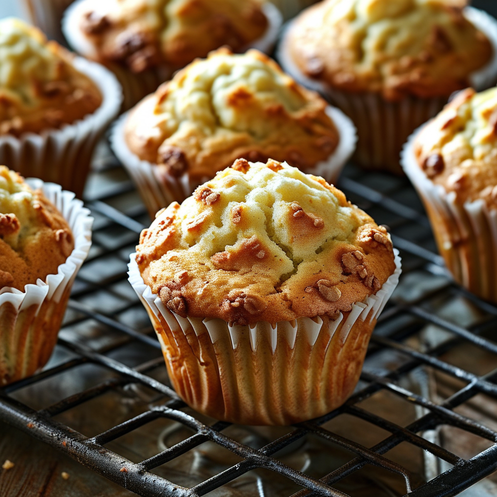 Sour Cream Muffins Recipes: Moist and Flavorful Treats 4 Baked Sour Cream Muffins