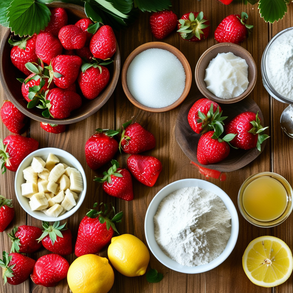 Strawberry Fruit Filling 2 Ingredients for strawberry fruit filling